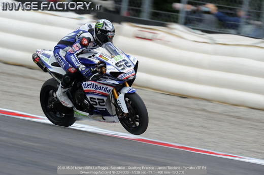 2010-05-08 Monza 0984 La Roggia - Superbike - Qualifyng Practice - James Toseland - Yamaha YZF R1